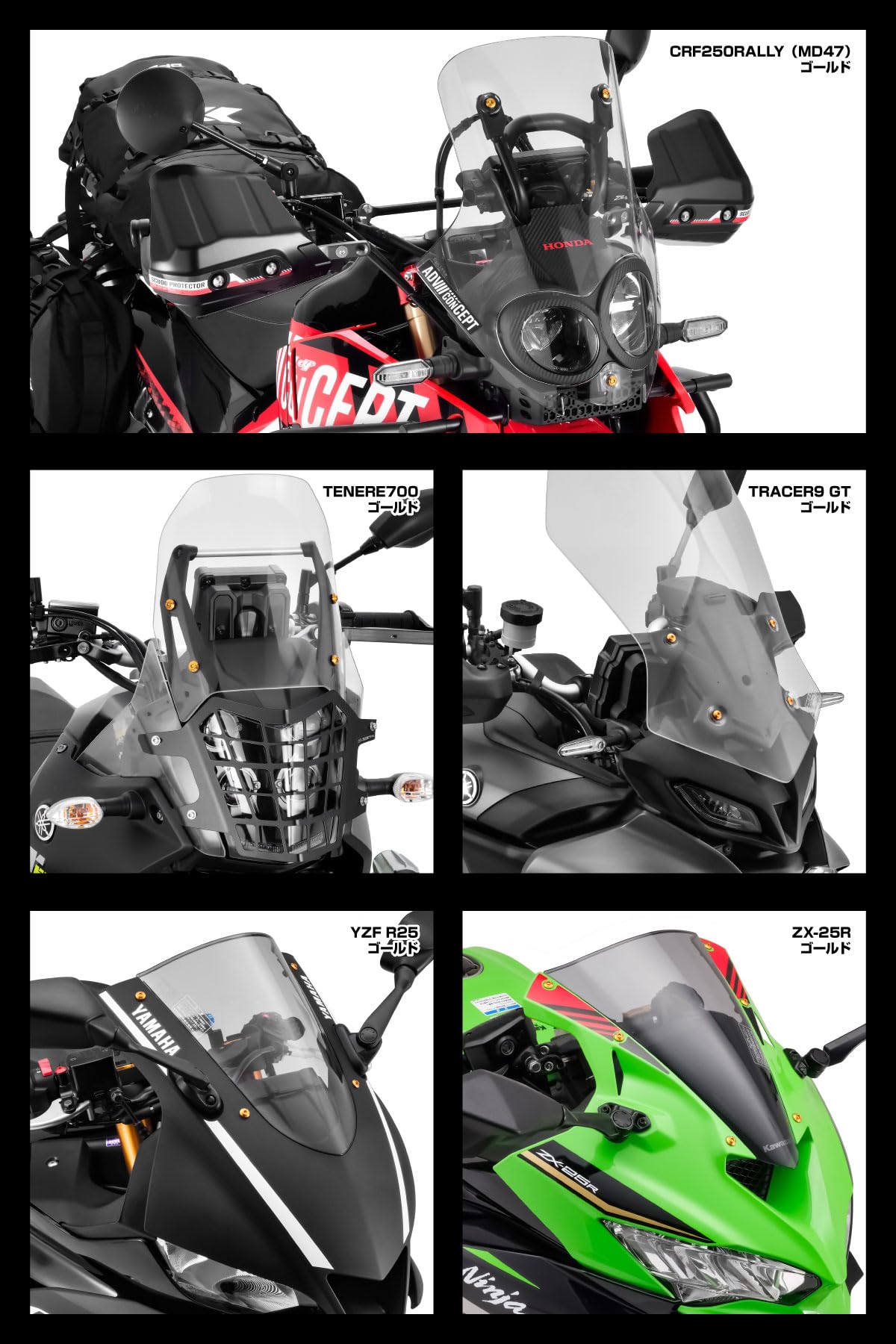 Amazon | ジータレーシング(ZETA RACING) スクリーンボルト ゴールド 6